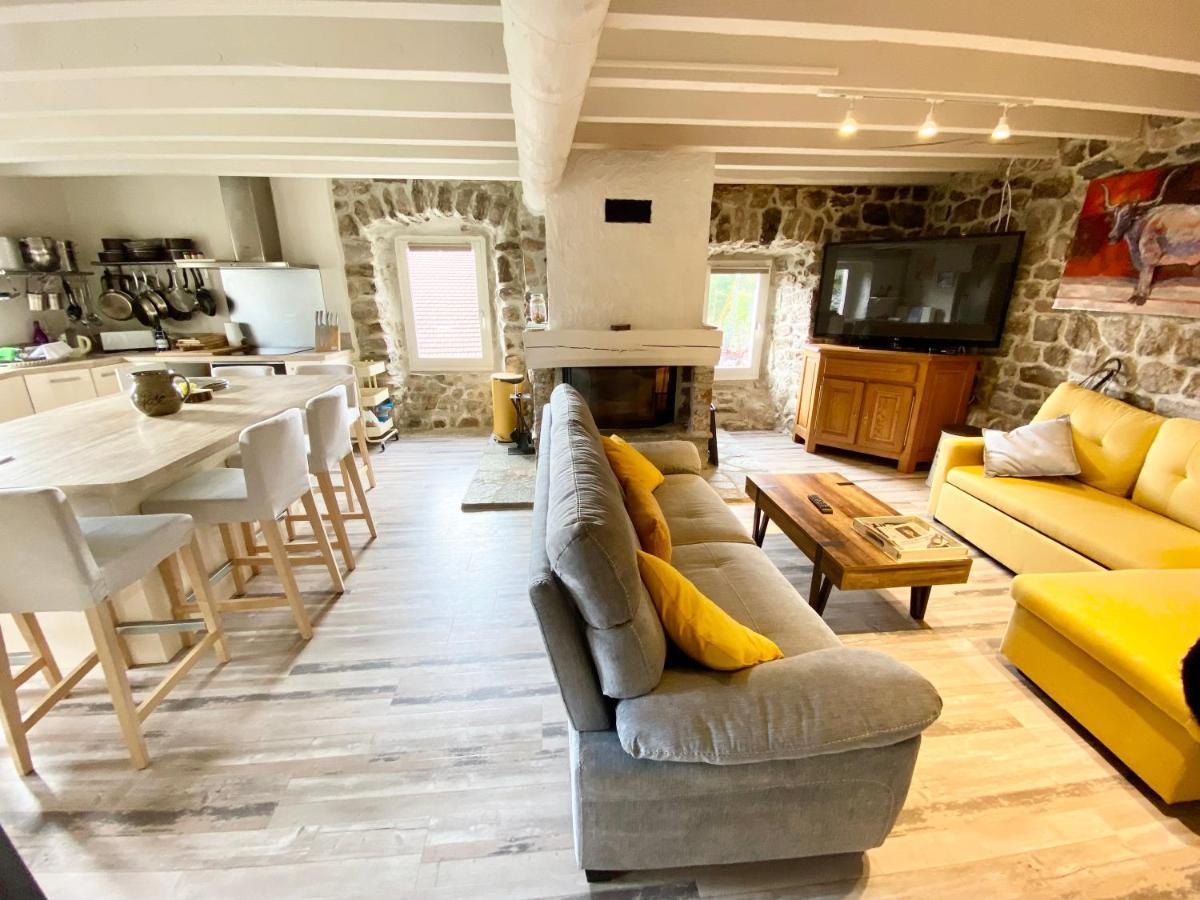 Gite De Groupe 160M2, 15P, Salle De Reception, Jardin, Terrasse Mazan-l'Abbaye Εξωτερικό φωτογραφία